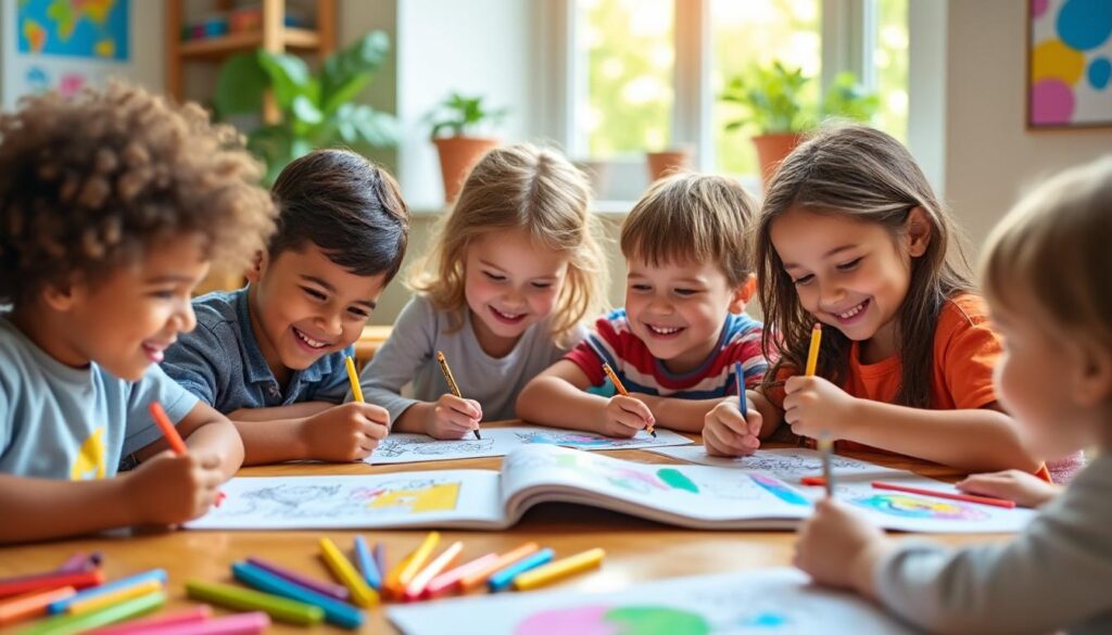 ausmalbilder für kinder fördern kreativität und sorgen für spielerischen spaß. entdecken sie eine vielzahl von kostenlosen, kinderfreundlichen malvorlagen zum ausmalen und lernen.