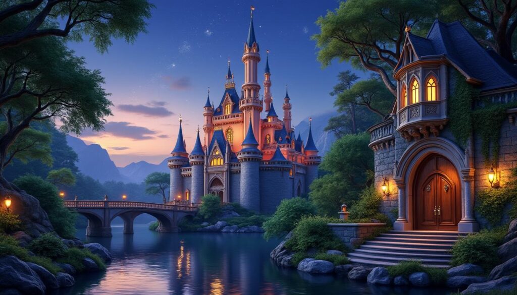 entdecken sie das disney schloss: tauchen sie ein in seine märchenhafte architektur und faszinierende geschichte.