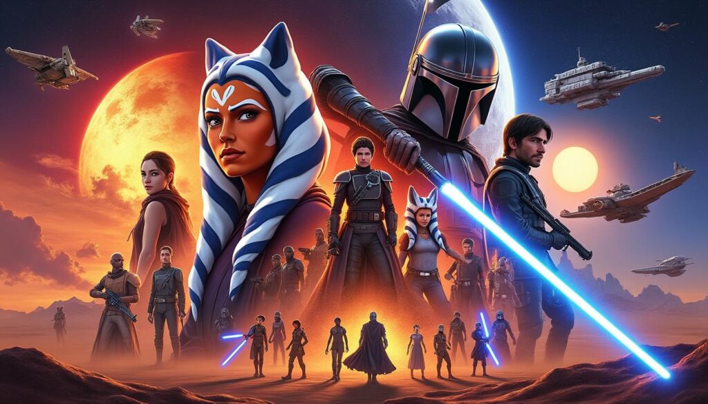 entdecken sie alle star wars serien im überblick – spannende einblicke, highlights und exklusive details für fans der galaktischen saga.