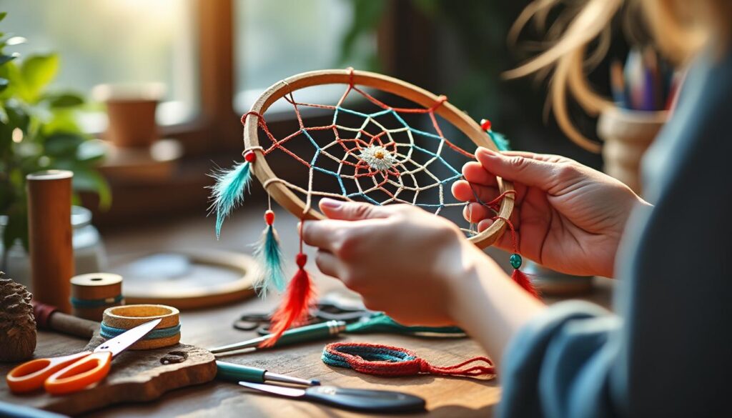 entdecken sie kreative ideen und einfache anleitungen zum traumfänger basteln. perfekt für diy-fans, die schöne und persönliche dekorationen selbst gestalten möchten.