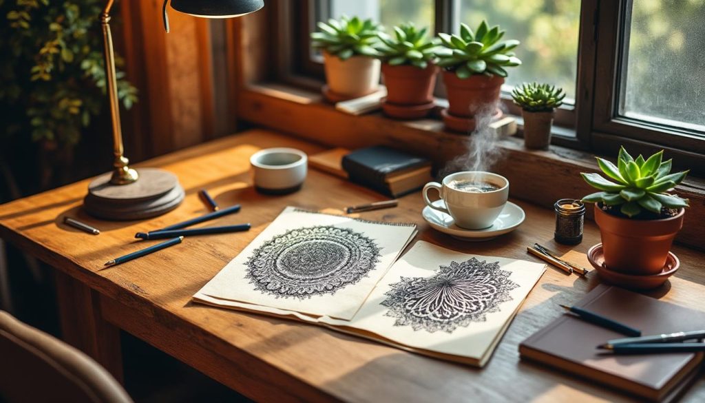 entdecken sie zentangle, eine kreative und entspannende methode, um kunst zu schaffen und stress abzubauen.