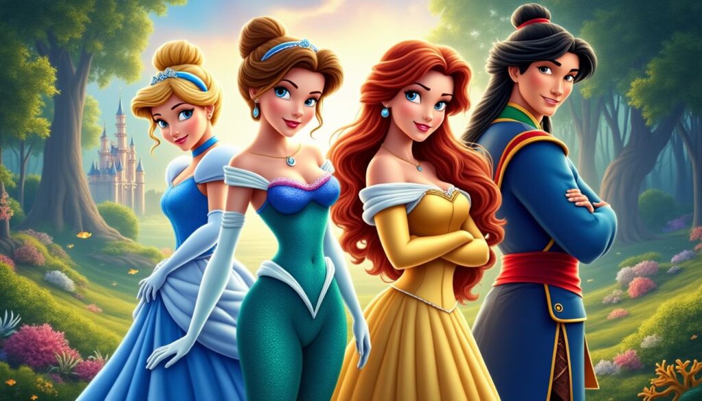 entdecken sie beliebte disney prinzessinnen, ihre faszinierenden geschichten und zauberhaften abenteuer, die generationen verzaubert haben.