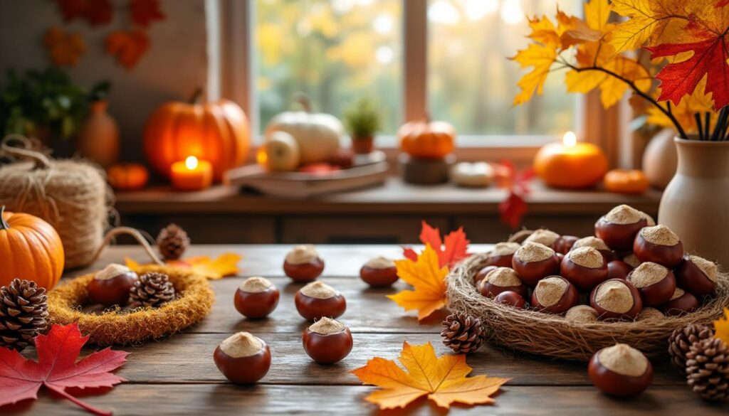 entdecken sie kreative bastelideen mit kastanien für den herbst – tolle projekte für die ganze familie, die spaß machen und die herbstzeit verschönern.
