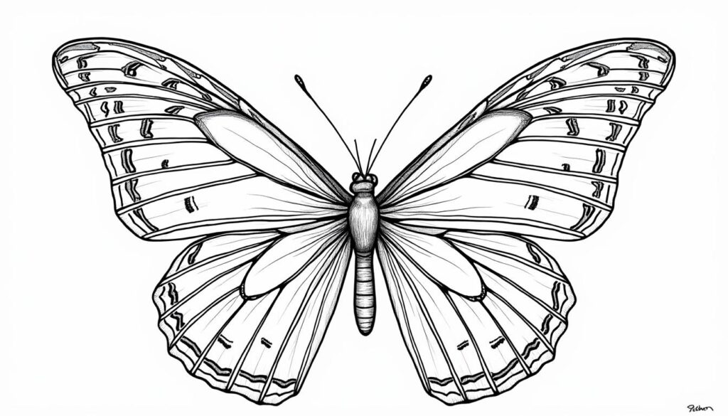entdecken sie unser schmetterling ausmalbild, perfekt zum entspannen und kreativ sein. ideal für alle altersgruppen, um stress abzubauen und die fantasie zu fördern.