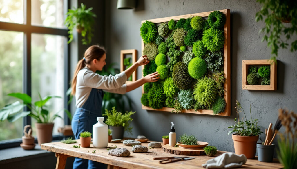 moosbild selber machen: entdecken sie eine einfache anleitung, um natürliche wanddekoration selbst zu gestalten und ihrem zuhause einen grünen, frischen akzent zu verleihen.